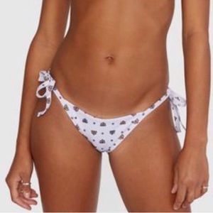 RVCA Foulard French Mid-Rise French Bikini Bottoms Size XL/14